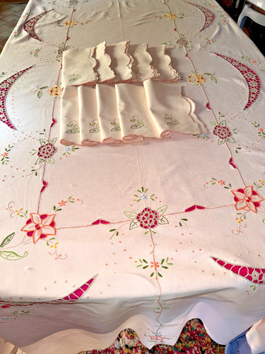 Service table coton - service, en