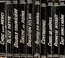 LOT DE 10  EO FLEUVE NOIR ESPIONNAGE – SERGE LAFOREST (ANNEE 50) - BE