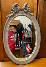 MIROIR OVALE STYLE ANCIEN AVEC