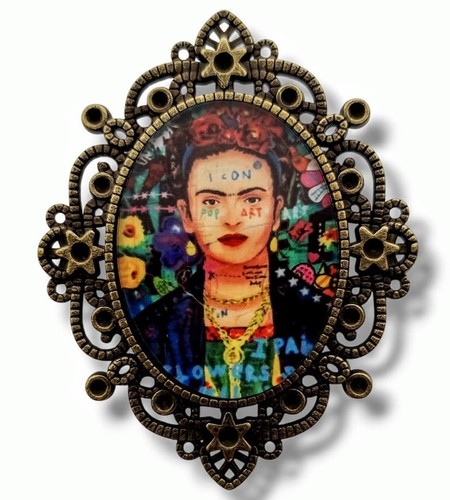 Broche camée moderne - , frida