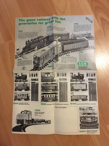 Catalogue jouet lgb train - lgb,