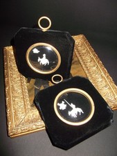 2 miniatures ivoire Don