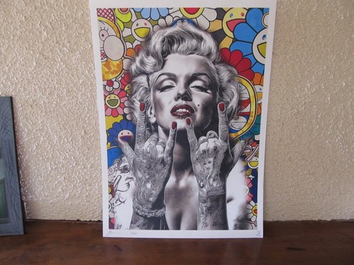Serigraphie pop art marylin - pop,