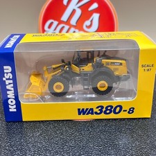 Komatsu 1/87 Wheel Loader WA380-8 Diecast Scale Model Japan 1:87 original