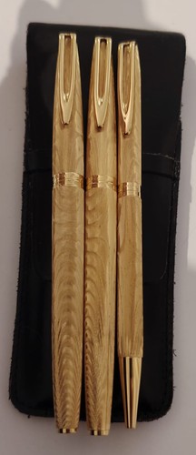 Set parure stylo - stylo, 18k