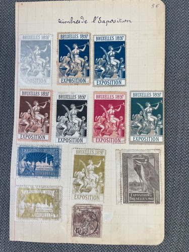 Lot timbres poste - lot,