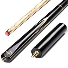 Queue de Billard 145 cm Embout 9.7mm 3 Pièces Professionnel Snooker Cue avec ...