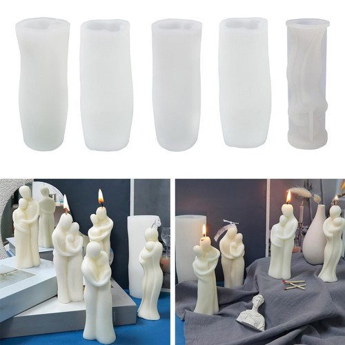 Moule bougie silicone - à,