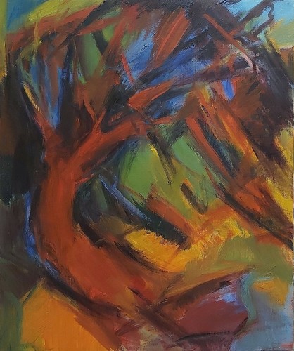 Peinture huile sur toile - peinture,,