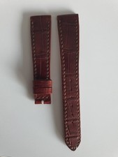 Bracelet Alligator maron  18mm