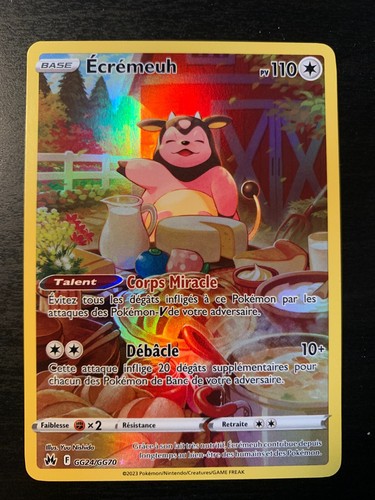 Carte pokémon ecrémeuh - carte,
