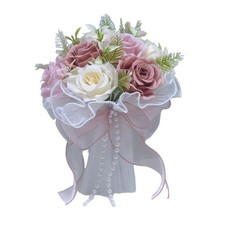 Bouquet de mariée fleurs artificielles design léger esthétique romantique