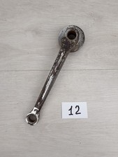 Manivelle droite en acier