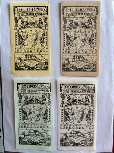 Libris bourgeat fernand - ex-libris,