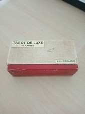 Antique French Tarot Card Set Luxury Tarot B P Grimaud Complete