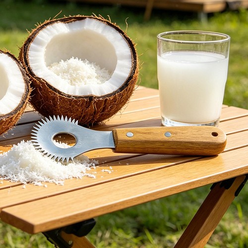 Râpe noix coco - râpe,