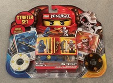 LEGO Ninjago Masters of Spinjitzu Starter Set 2257 ~ Jay & Frakjaw 2011 ~ READ