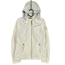 Veste À Capuche NAPAPIJRI Crème Blanche Taille M