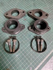 YAMAHA TZ 250 350 INLET INTAKE MANIFOLD RUBBERS & SPACERS SET 32mm TZ350 TZ250