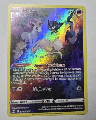 Carte pokémon mew - pokémon,