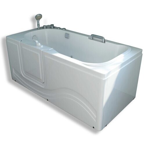 Baignoire balnéo avec porte