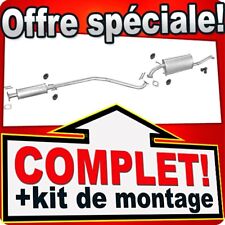 Ligne pot d'échappement pour