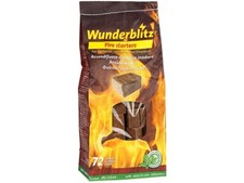 Allume-Feu Écologique 72 Cubes Aucun Odeurs Barbecue Cheminée Poêle à Bois Flame