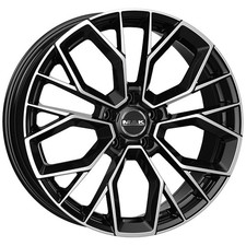 JANTES ROUES MAK STILO POUR VOLKSWAGEN EOS 7.5X18 5X114,3 BLACK MIRROR C8U