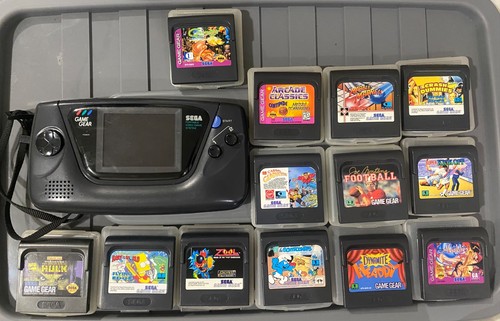 Sega game gear - game,