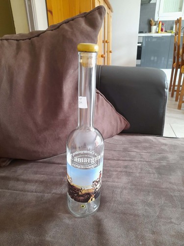 Bouteille vide sérigraphiée - bouteille,