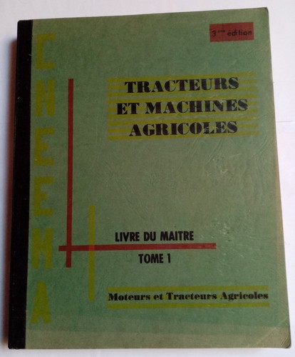 Tracteurs machines - et,