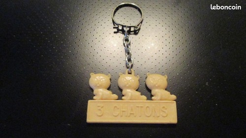 Porte clé vintage barquettes