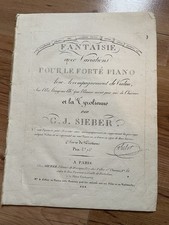 SIEBER GJ, Fantaisie