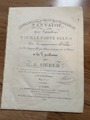 Sieber fantaisie - sieber,