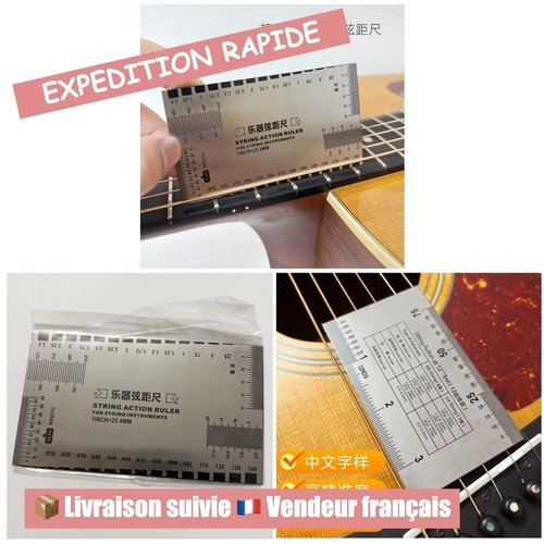 Jauge action guitare - d'action,