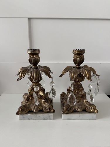 Paire chandelier bougeoir - paire,