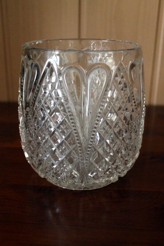 Vase rond art déco verre - rond,