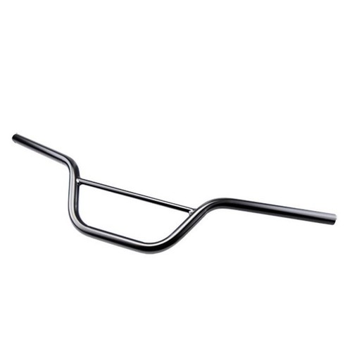 Guidon acier noir - , moto
