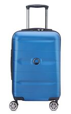 DELSEY PARIS valise Comete + 4 Double Rolls Cabin Trolley 55 Lightblue