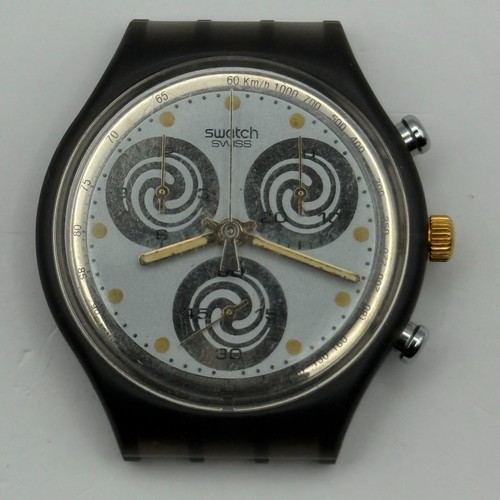 Vintage swatch montre chrono - vintage,