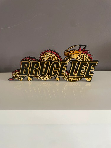 Logo bruce lee 3d - bruce,