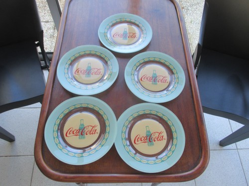 Assiettes coca cola - 5, arcoroc