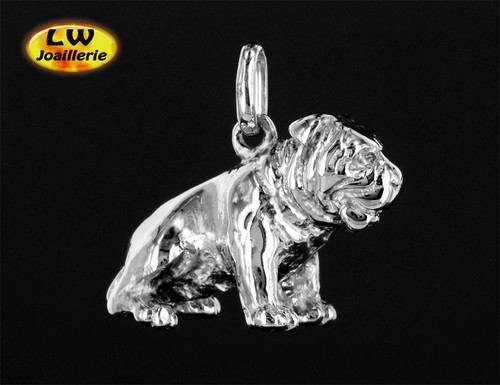 Pendentif chien bulldog - pendentif,