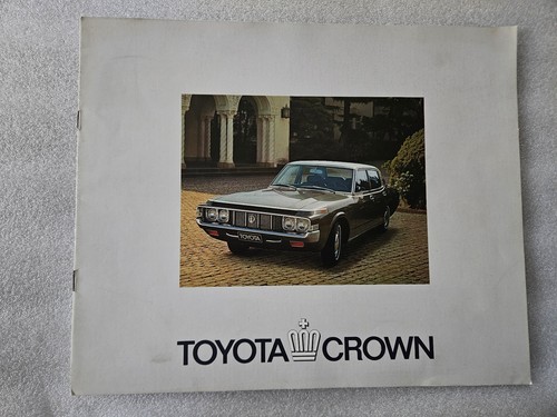 1973 brochure toyota crown - 1973,