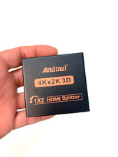 Andowl 4Kx2K 3D  1x2 HDMI Splitter