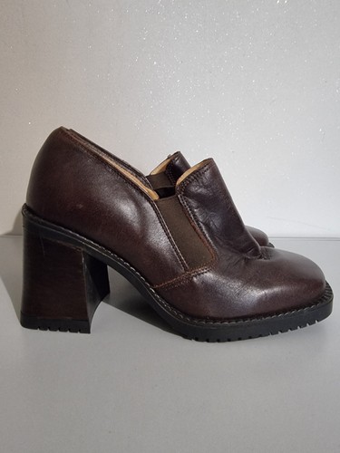 Vintage chaussures cuir trés - ,