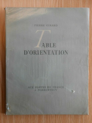 Table orientation pierre - table,