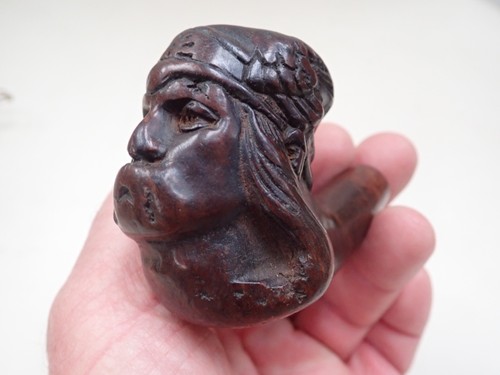Ancien fourneau pipe - pipe, en
