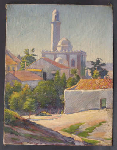 Tableau orientaliste début - tableau,