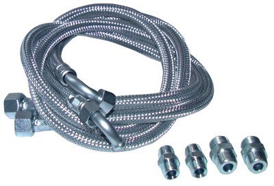 Flexible fioul coudé 1000mm